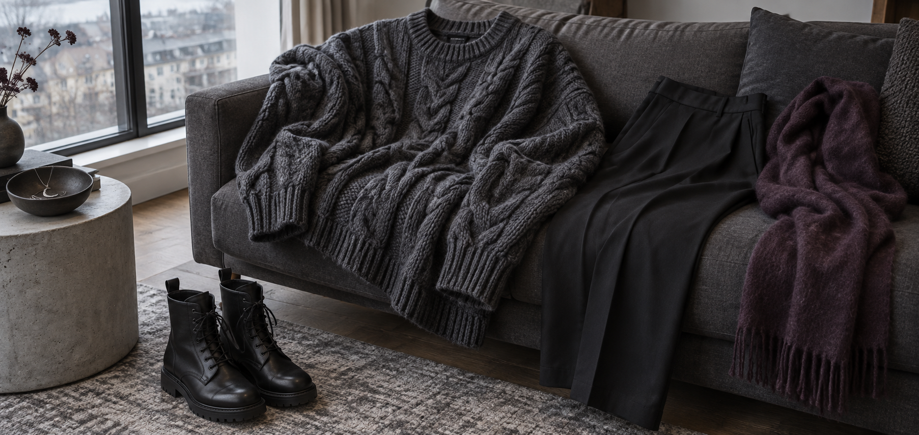 Oversize w Soft Goth: jak nosić duży sweter lub bluzę i zachować charakter?