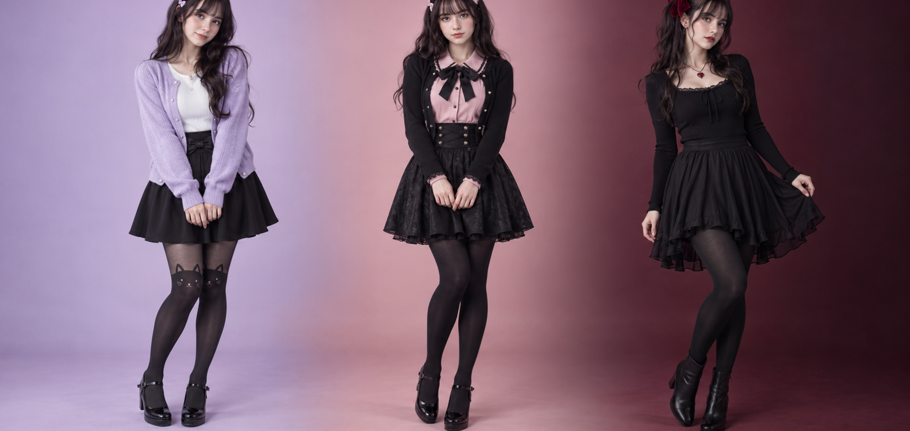 Kawaii, Jirai kei czy Dark coquette? Jak odróżnić trzy dziewczęce estetyki?