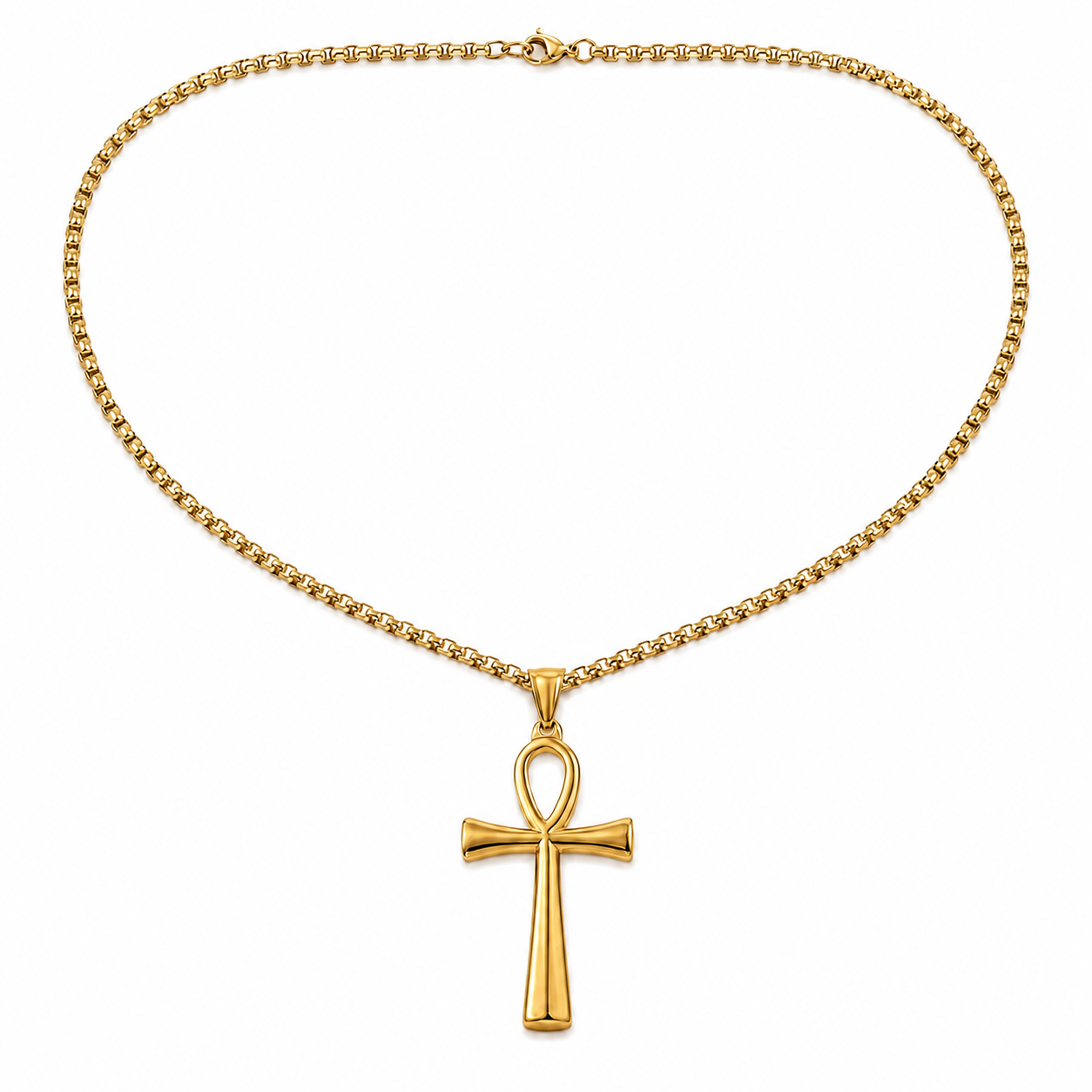 Naszyjnik z Krzyżem Ankh „Eternal Life”