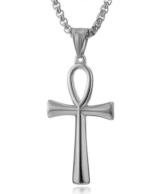 Naszyjnik z Krzyżem Ankh „Eternal Life”